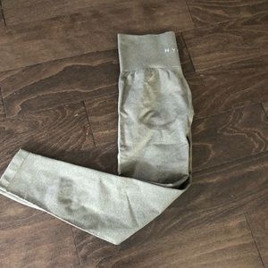 NVGTN olive green medium leggings